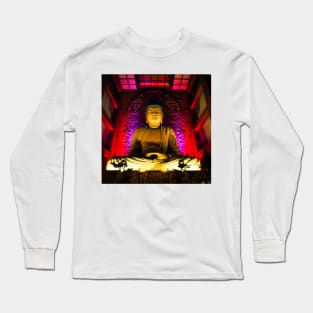 Photography - Lighting Buddha Long Sleeve T-Shirt